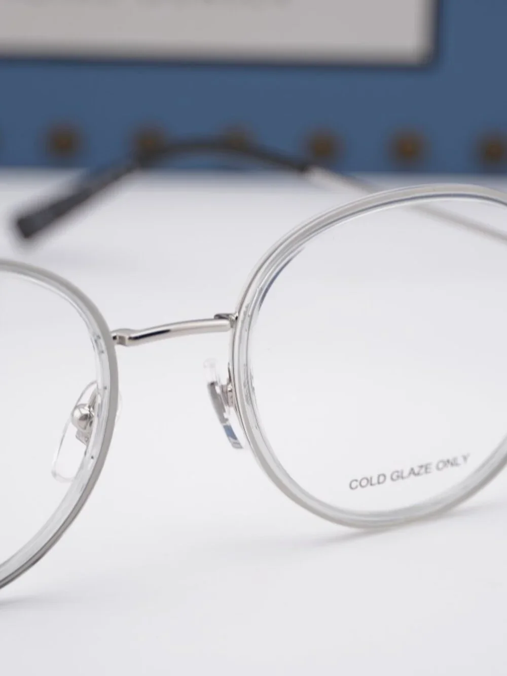 Gucci GG1851O 003 Square Eyeglasses 50mm - Grey / Silver